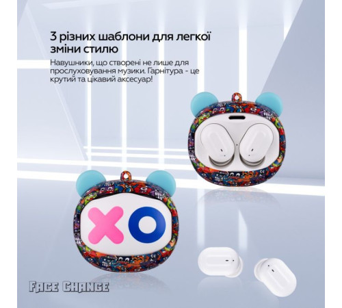 Навушники XoKo G05-face changing TWS Violet (G05-VIOT)