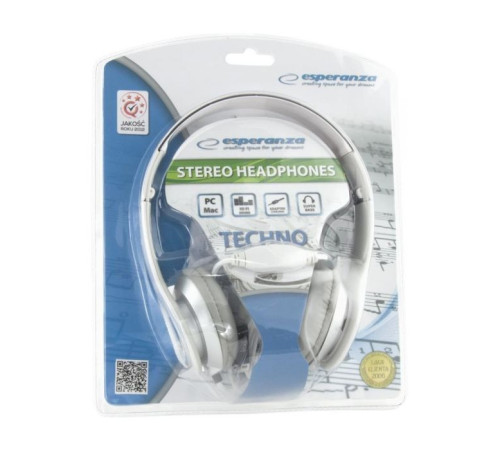Навушники Esperanza EH145 White (EH145W)