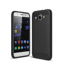 Чохол до мобільного телефона для Huawei Y3 2017 Carbon Fiber (Black) Laudtec (LT-HY32017B)