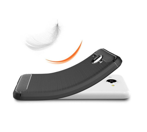 Чохол до мобільного телефона для Huawei Y3 2017 Carbon Fiber (Black) Laudtec (LT-HY32017B)