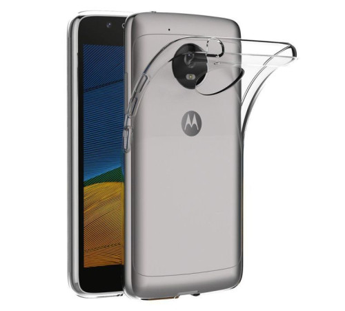 Чохол до мобільного телефона Laudtec для Motorola Moto G5 Clear tpu (Transperent) (LC-MMG5T)