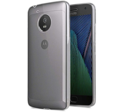 Чохол до мобільного телефона Laudtec для Motorola Moto G5 Clear tpu (Transperent) (LC-MMG5T)