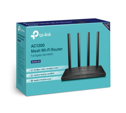 Маршрутизатор TP-Link Archer A6 (Archer-A6)