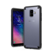 Чохол до мобільного телефона Ringke Fusion Samsung Galaxy A6 Smoke Black (RCS4438)