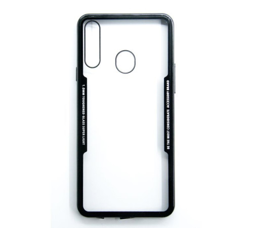 Чохол до мобільного телефона Dengos TPU для Samsung Galaxy A20s (black frame) (DG-TPU-TRP-26)
