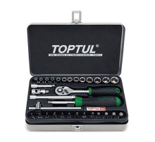 Набор инструментов Toptul профессиональный 1/4" 32ед. (GCAD3202)