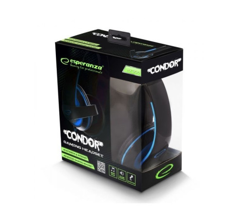 Навушники Esperanza EGH300B Black (EGH300B)