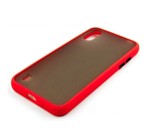 Чохол до мобільного телефона Dengos Samsung Galaxy A01 (red) (DG-TPU-MATT-33)