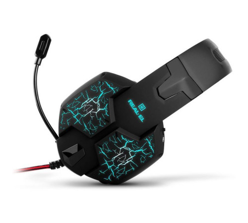 Навушники REAL-EL GDX-7750 Black-Red