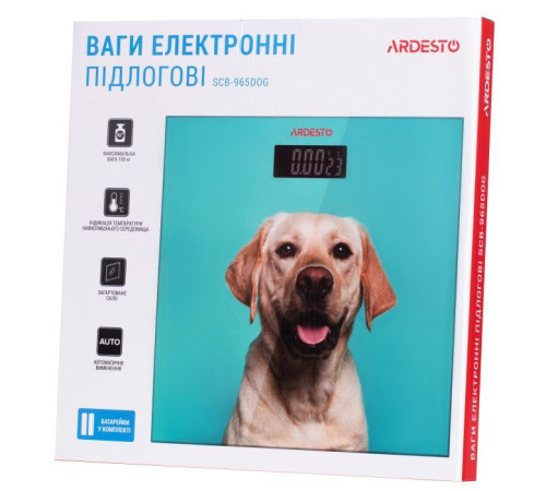 Весы напольные Ardesto SCB-965DOG