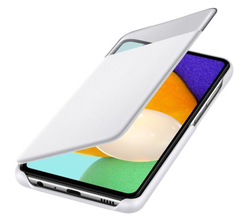 Чохол до мобільного телефона Samsung SAMSUNG Galaxy A52/A525 S View Wallet Cover White (EF-EA525PWEGRU)