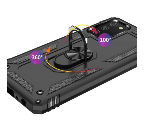 Чохол до мобільного телефона BeCover Military Samsung Galaxy A02s SM-A025/A03s SM-A037/M02s SM-M025 Black (706012)