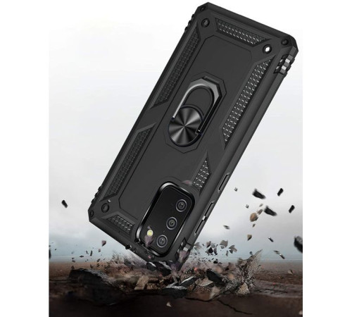 Чохол до мобільного телефона BeCover Military Samsung Galaxy A02s SM-A025/A03s SM-A037/M02s SM-M025 Black (706012)