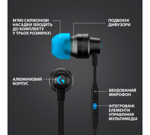 Навушники Logitech G333 Black (981-000924)