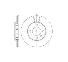 Тормозной диск REMSA 6426.10