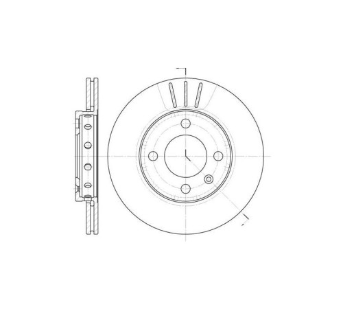 Гальмівний диск REMSA 6426.10