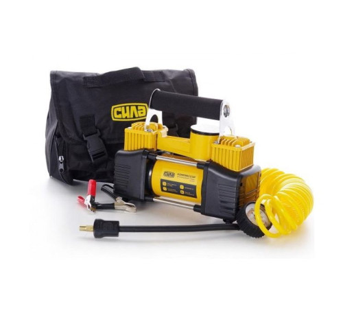 Автомобільний компресор СИЛА двухпоршневий ДАБЛ 85л/хв, 10 Атм (900409)