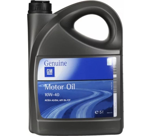Моторное масло General Motors 10W-40, 5л (7157)