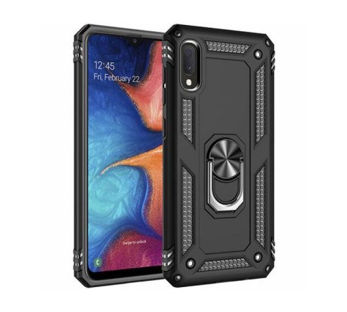 Чохол до мобільного телефона BeCover Military Samsung Galaxy A02 SM-A022 / M02 SM-M022 Black (706640)