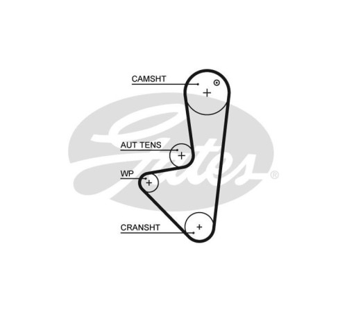 Ремень ГРМ Gates 5575XS