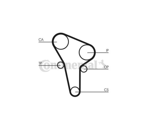 Ремінь ГРМ CONTITECH CT513