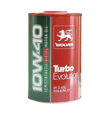 Моторна олива Wolver Turbo Evolution 10W-40 1л (4260360944413)