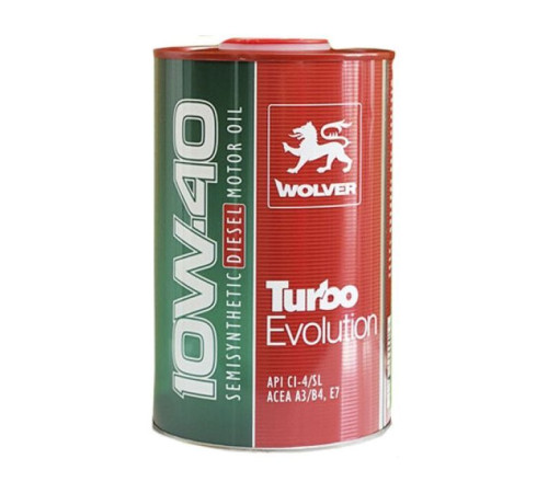 Моторна олива Wolver Turbo Evolution 10W-40 1л (4260360944413)