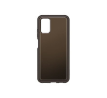 Чохол до мобільного телефона Samsung Soft Clear Cover Galaxy A03s (A037) Black (EF-QA037TBEGRU)