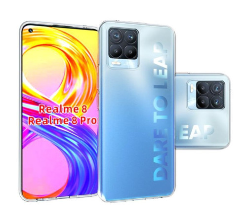 Чохол до мобільного телефона BeCover Realme 8 / 8 Pro Transparancy (706936)