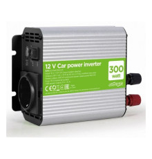 Автомобільний інвертор EnerGenie 12V/220V 300 Вт (EG-PWC300-01)