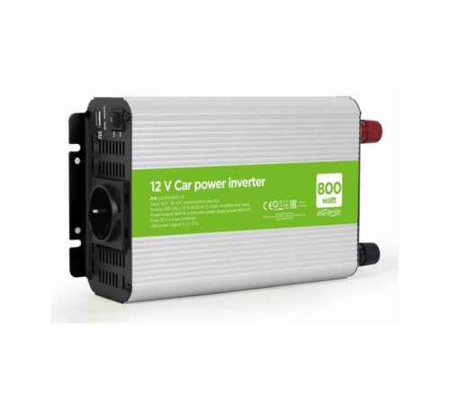Автомобильный инвертор EnerGenie 12V/220V 800 Вт (EG-PWC800-01)