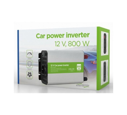 Автомобильный инвертор EnerGenie 12V/220V 800 Вт (EG-PWC800-01)