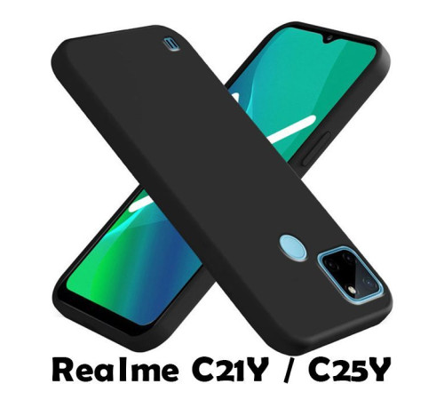 Чохол до мобільного телефона BeCover Realme C21Y / C25Y Black (707448)
