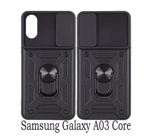 Чохол до мобільного телефона BeCover Military Samsung Galaxy A03 Core SM-A032 Black (707362)