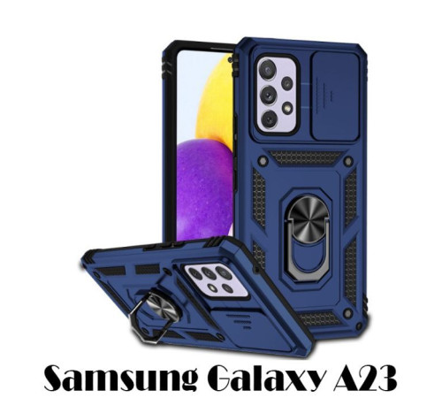 Чохол до мобільного телефона BeCover Military Samsung Galaxy A23 SM-A235 Blue (707374)
