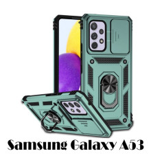 Чохол до мобільного телефона BeCover Military Samsung Galaxy A53 SM-A536 Dark Green (707380)