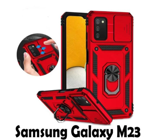 Чохол до мобільного телефона BeCover Military Samsung Galaxy M23 SM-M236 Red (707371)