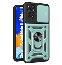 Чохол до мобільного телефона BeCover Military Xiaomi Redmi Note 11 / Note 11S Dark Green (707416)