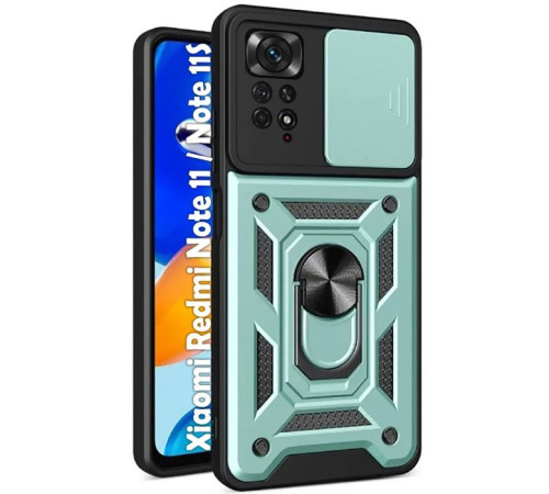 Чохол до мобільного телефона BeCover Military Xiaomi Redmi Note 11 / Note 11S Dark Green (707416)