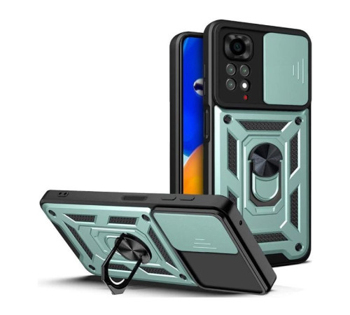 Чохол до мобільного телефона BeCover Military Xiaomi Redmi Note 11 / Note 11S Dark Green (707416)