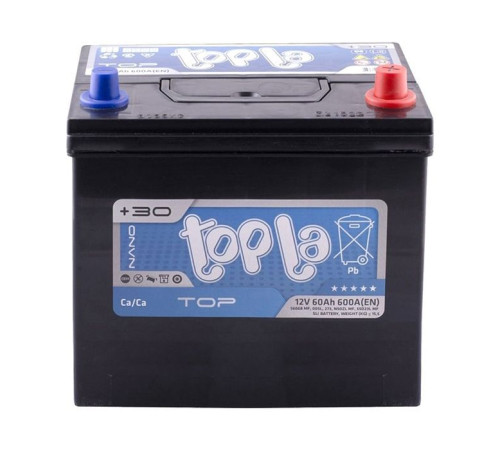 Акумулятор автомобільний Topla 60 Ah/12V Top/Energy Japan Euro (118 860)