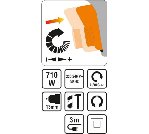 Дрель Sthor 78995