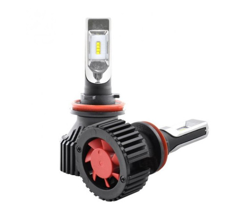 Автолампа SOLAR H11 12/24V 6500K 8000Lm 60W ZES Chip (8311)