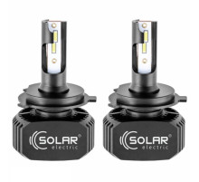 Автолампа SOLAR H4 LED 12/24V 40W 5000Lm 6000K, CSP1860 (8204)
