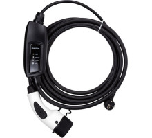 Зарядний пристрій для електромобіля Duosida Type 2 - Schuko (220V), 16A, 3.6кВт, 1-фазное, 5м (EV200276)