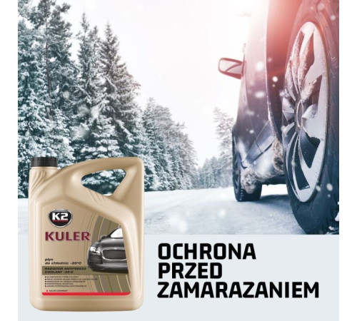Антифриз K2 KULER -35C 1л RED (T201C)