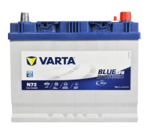 Аккумулятор автомобильный Varta 72Ач Blue Dynamic EFB АЗИЯ N72 (572501076)