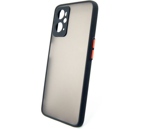 Чохол до мобільного телефона Dengos Matte OPPO A96 4g (black) (DG-TPU-MATT-112)