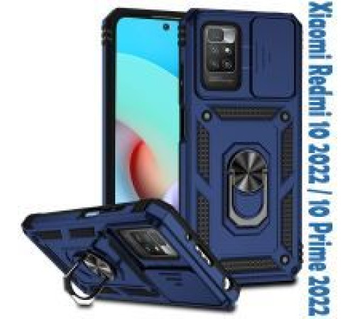 Чохол до мобільного телефона BeCover Military Xiaomi Redmi 10 2022 / 10 Prime 2022 Blue (708220)