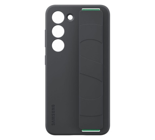 Чохол до мобільного телефона Samsung Galaxy S23 Plus Silicone Grip Case Black (EF-GS916TBEGRU)